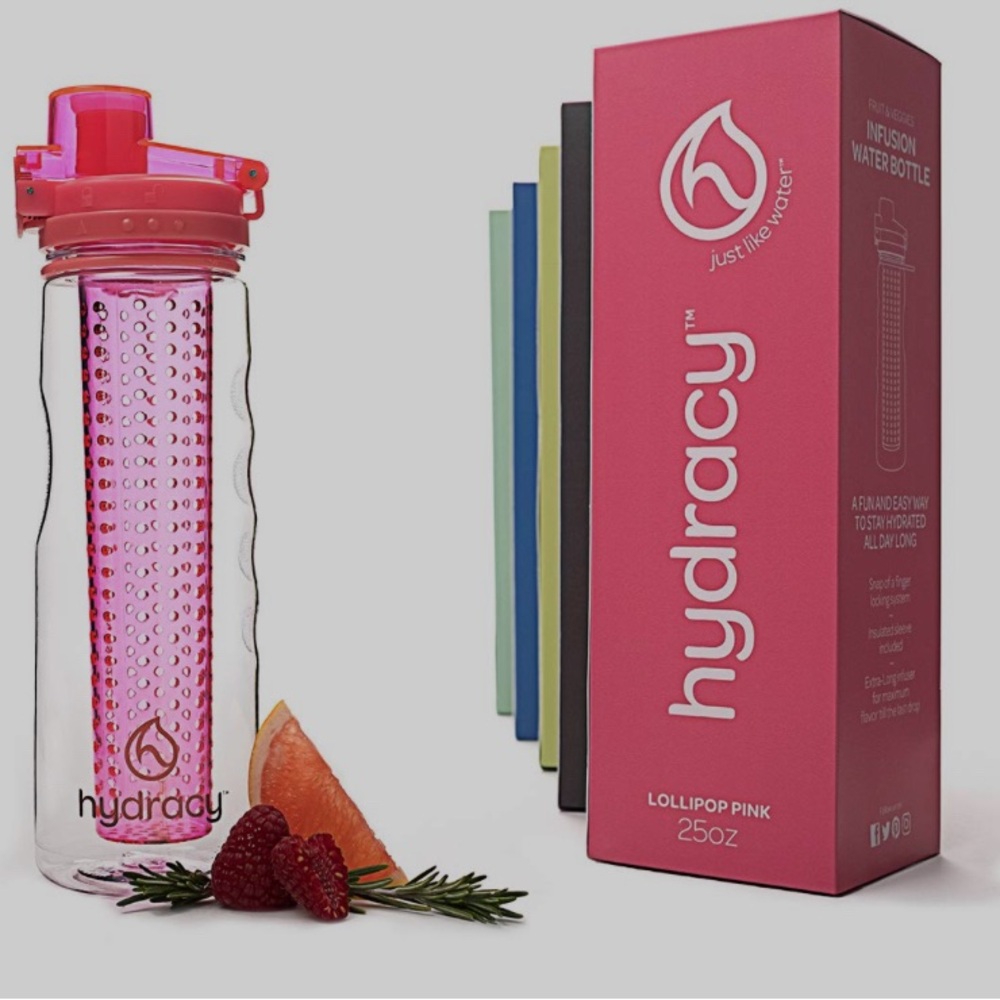 Hydracy Fruit Infuser Water Bottle - 32 oz Sports Bottle - New - Picture 1 of 8